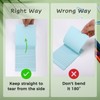 7 pcs Lined Stick Notes, 4X6 in Large Self-Stick Pads