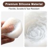 9 PCS Flower Silicona Candle Molds for Candle Making with