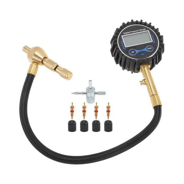 RATCHROLL 1 Set Universal Tire Pressure Gauge 200PSI 2.76 Inch