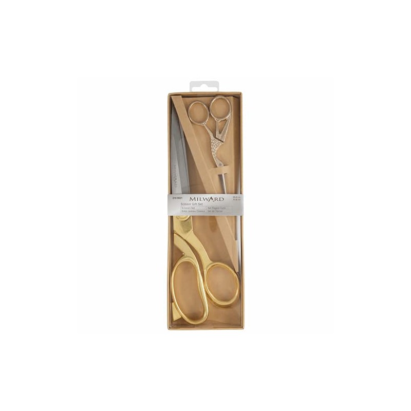 Milward 2189021 Premium Gift Set-Includes Dressmaking Shears and Stork Embroidery
