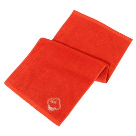 WOONEKY Soft Absorbent Hand Towels Asian Design for Home Hotel Gym and Spa for Daily Use and Comfortable Skin Care Red