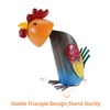 Mloarts Curious Rooster Chicken Wine Bottle Holder, Decorative Wine Holder