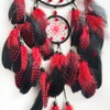 SOYUZU Red and Black Dream Catcher Luminous Dream Catchers for