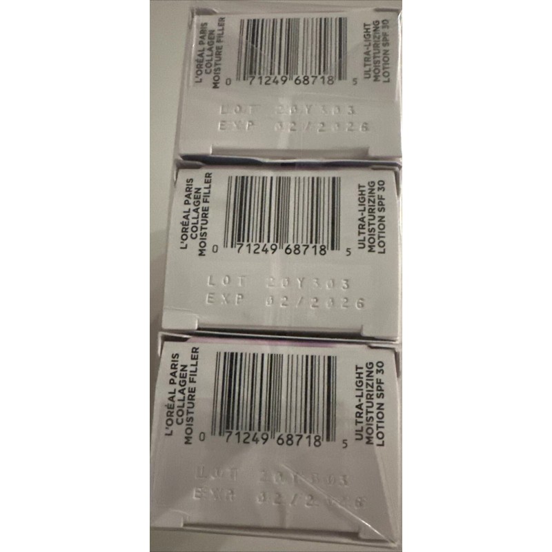 L'Oréal (Lot of 3) L'Oreal Paris Collagen Moisture Filler Daily