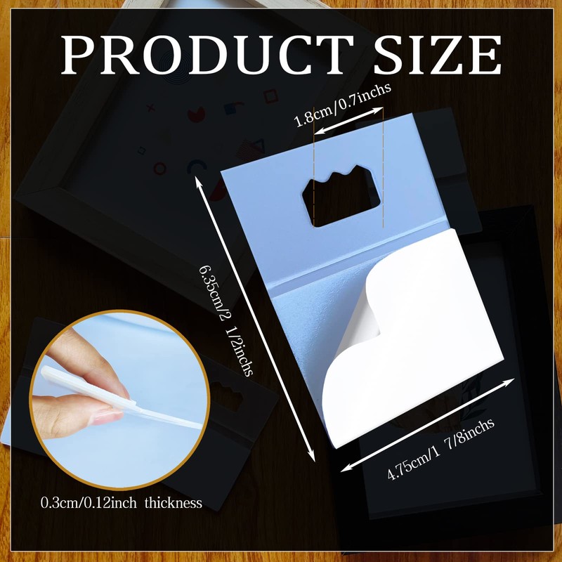 20 Pack Picture Hangers Adhesive Foamboard Hanger Plastic Sawtooth Adhesive