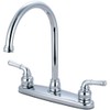 Olympia Accent Two Handle Kitchen Sink Faucet, Polished Chrome K-5340