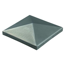 Weld-On Post Cap for Square Metal Posts Untreated Steel 150 x 150 mm / 1 Stk.