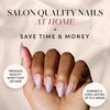 Glamnetic Press On Nails - Polar Day | Glittery Short