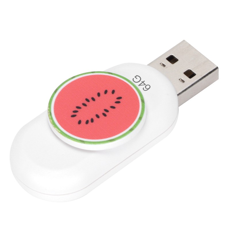 USB Flash Drive Innovative Watermelon Shape Portable Durable Stable Moistureproof