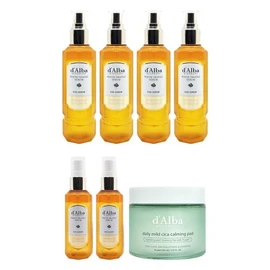 Dalba 최신상 대용량 달바 시즌6 엑소 미스트 세럼 160ml 4+60ml 2+카밍패드 Latest Large Capacity Dalba Season 6 Exo Mist Serum 160ml 4+60ml 2+Calming Pad