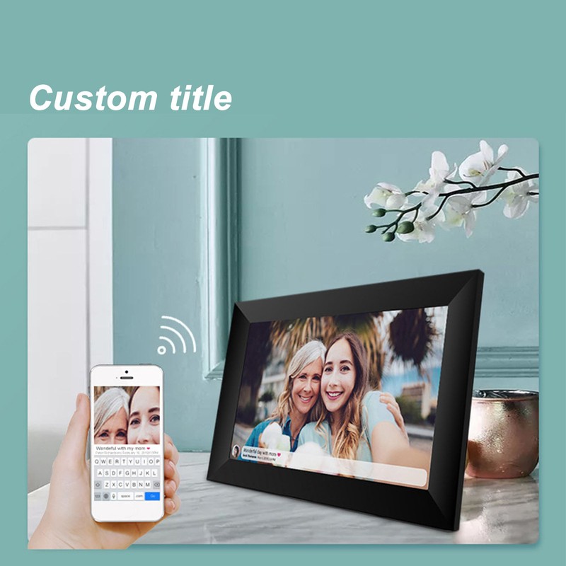 WiFi Digital Picture Frame High Definition Share Photos Touch Screen