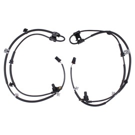 Set of 2 Front (Left+Right) ABS Wheel Speed Sensors, Fit for 2013-2019 Hyundai Santa Fe/Sport & 2014-2015 Kia Sorento, Replaces OEM 95670-2W000, 95671-2W000, 10191