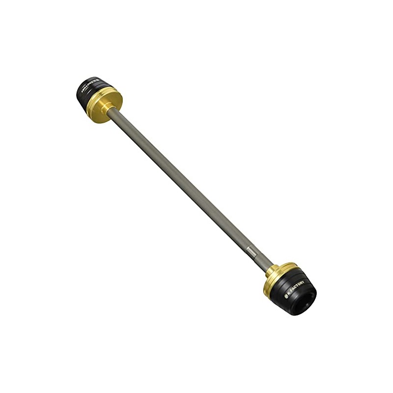 K-FACTORY 179LZBI073B Axle Slider Front Z900RS Gold Base