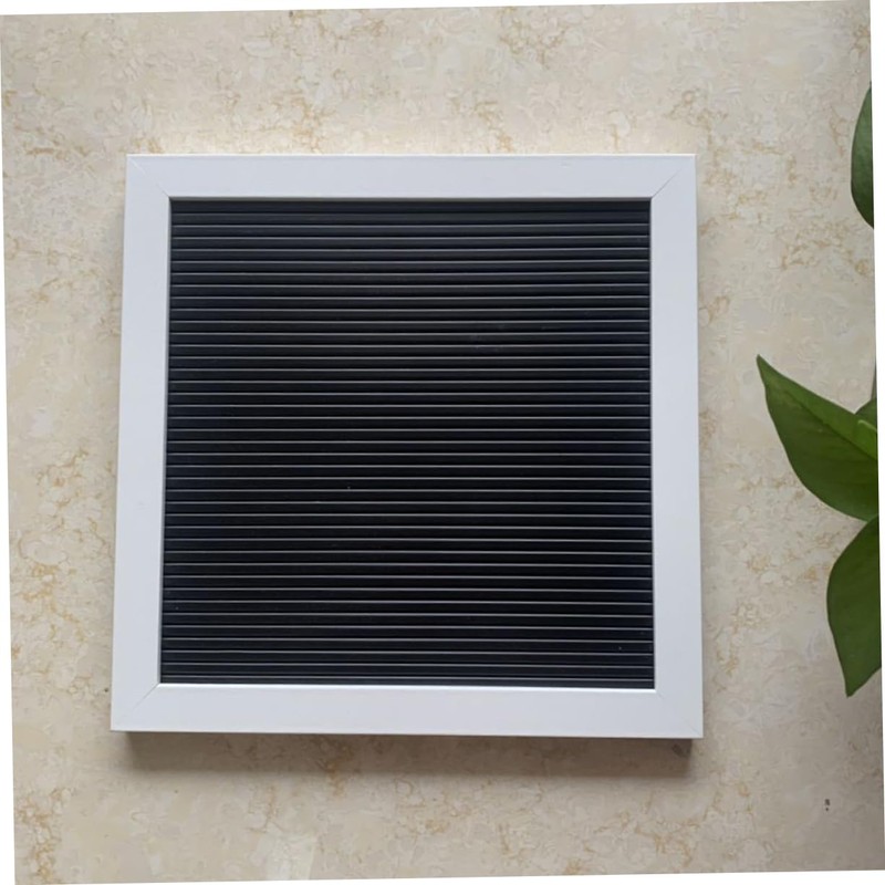 Operitacx Interactive Letter Board Sign Wood Framed Message Boards Changeable