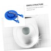 Mipcase Toilet Flapper Seal Adjustable Water Saver for Bathroom Oversized