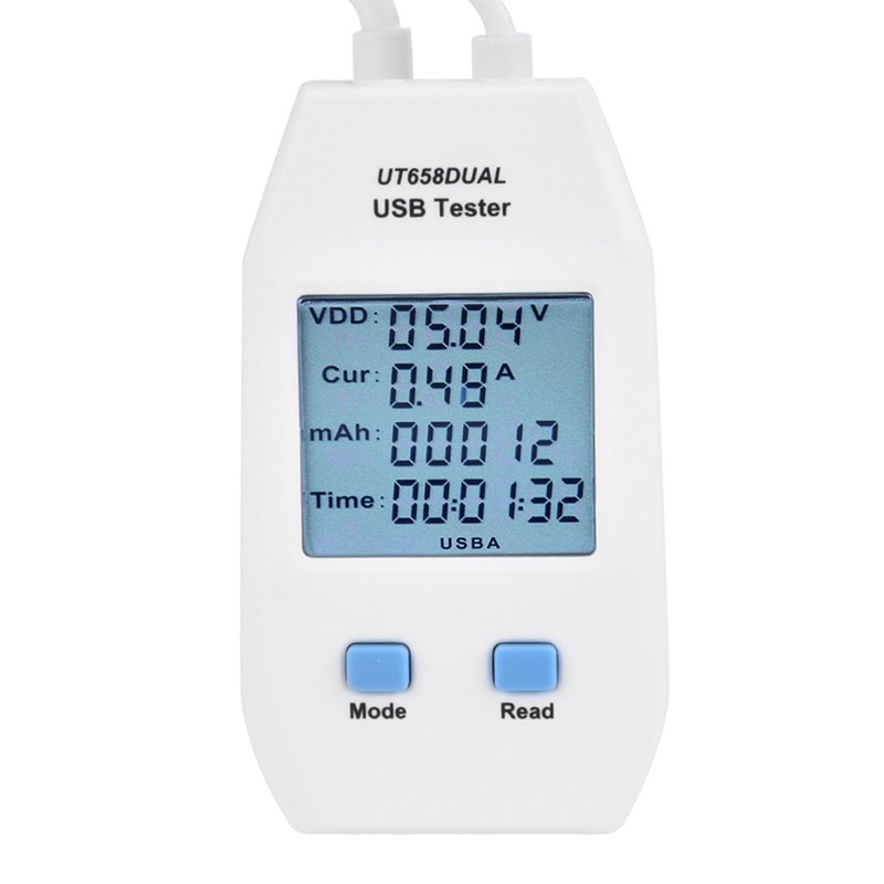 USB Voltage Tester Mini Digital Voltmeter Ammeter Detector Multimeter Power
