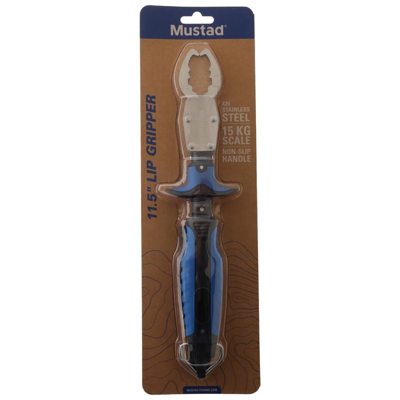 11.5" Lip Gripper,-420 Stainless Steel w/15 KG scale