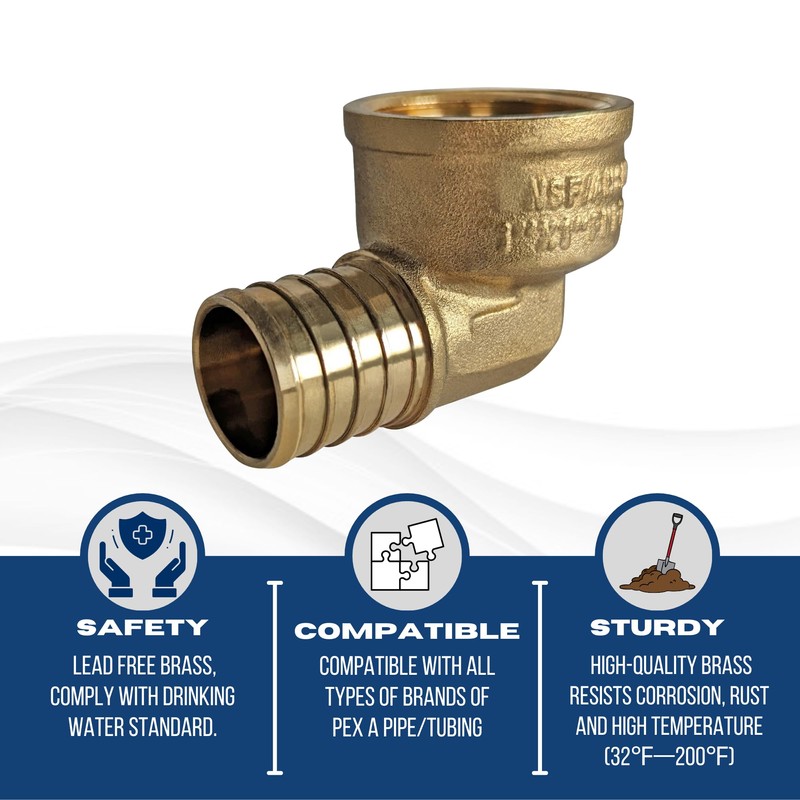XFITTING 1 Inch Pex x 1 Inch Pex Female NPT