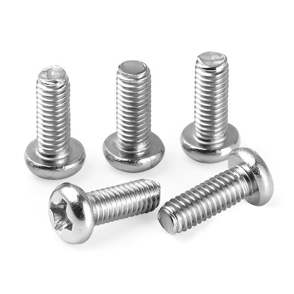YALOK Stainless Steel Derby Cover Screws, 5pcs Derby Cover Bolt Kit, M6x16 Hardware Bolt Kit Compatible with CVO Road Glide Street Glide Fat Bob Road King FLHR Road Glide FLTRX and More
