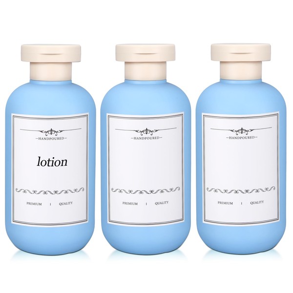 UMETASS 3 PACK Travel Shampoo Bottle, Empty Plastic Squeeze Bottles