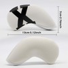 Colorful Iron Head Cover Set Neoprene Material for Iron (Gray
