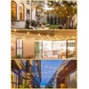 addlon 200FT(4-Pack*50FT) LED Outdoor String Lights with 64 Edison Vintage