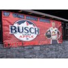 Razor Edge Banner Company Ricky Bobby Busch Light Apple Banner (2.5ft x 5ft)