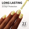 Firedeep Light Yellow Gel Nail Polish, 16ML Creme Yellow Gel