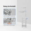 Toilet Paper Roll Holder Stand Bathroom Tissue Holders Free Standing