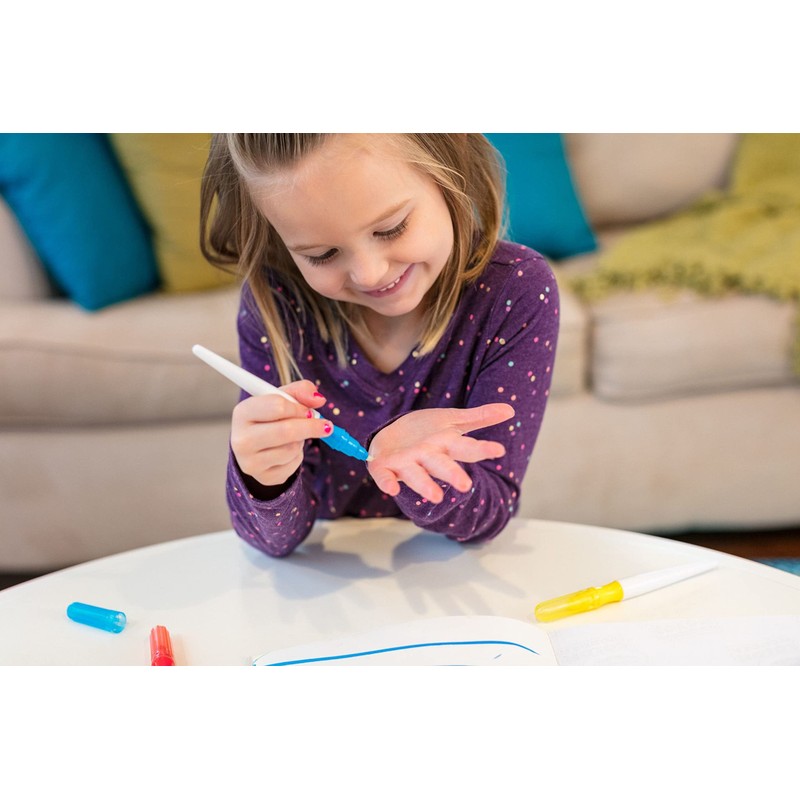 Crayola Color Wonder Paintbrush Pens & Paper, Mess Free Coloring