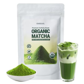 Emerail Organic Matcha Powder - Premium Culinary Grade Green Tea