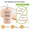 Aliver Base De Maquillaje Con Cambio De Color 2 Unidades