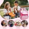 LJCZKA School Bags for Girls, Toddler Backpack Girls with Chest