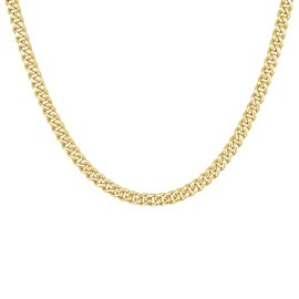 Gold Presidents, Premium Miami Cuban Link Chain - 5mm (20")
