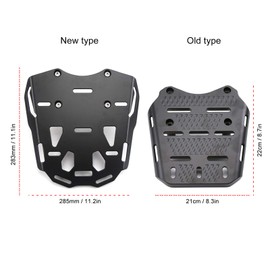 Akozon Aluminum Alloy Rear Luggage Rack for Motorcycle Fits PCX150 from 2014 to 2020