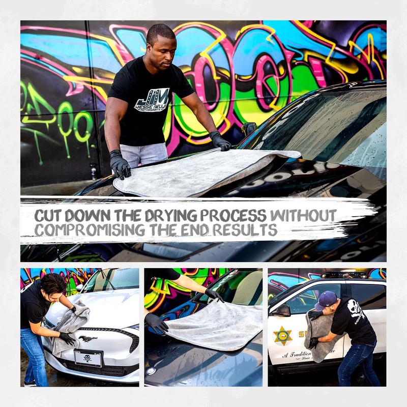 Voodoo Ride ® VR-1019 Extra Large Premium Microfiber Drying Towel