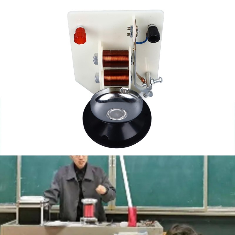 Experimental Electric Bell, Educational DC Electric Bell, Vertical Acoustic Demonstration