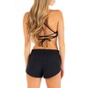 Hurley womens Boardshort Bottom Board Shorts, Black, X-Large US