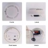Detector De Humo Con Alta Cobertura Y Alarma Con Sonido