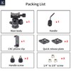 INNOREL D30 Tripod Ball Head with Handle, 360° Panoramic Ballhead