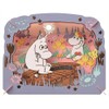 The Moomins on the bridge of the Moomins Paper Theater