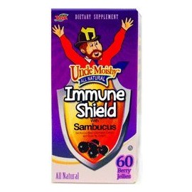 Uncle Moishy Immune Shield With Sambucus - 60 Jellies