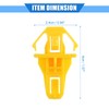 X AUTOHAUX 20 Pcs Fender Flare Bumper Clip Compatible for