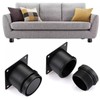 BTSKY 4Pcs 2 Inch Stainless Steel Furniture Legs Feets -