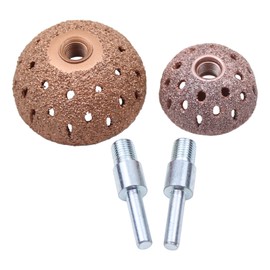 ApplianPar 42mm and 55mm Tyre Repair Grinding Head Buffing Wheel with Shaft Linking Rod for Car Wheels Patch
