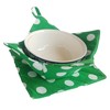 CUSHYSTORE Bowl Cozy Pot Holder Canvas Holders Heat and Cold