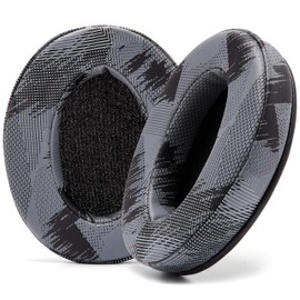 WC PadZ - The Ultimate Upgraded Earpads by Wicked Cushions - Compatible With Audio Technica, HyperX, SteelSeries Arctis & More - Extra Thick - Bigger Opening - Softer Memory Foam | (Anthracite)