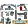 Replacement Parts Broom Attachment Accessories Mounting Repair Telescopic Handle Metal