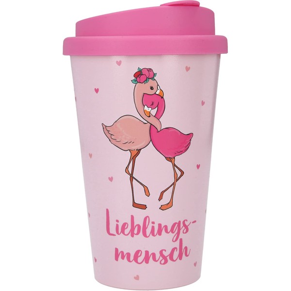 Depesche 2180-049 - To Go Plastic Cup with Saying 350