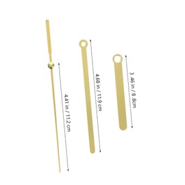 LALAFINA 1 Set DIY Mute Clock Movement Kit Replacement Mechanism with Clock Hands Movement for Custom Making Durable Non Ticking Design for Home Decor